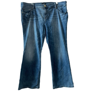 Baby Phat Straight Wide Leg Jeans